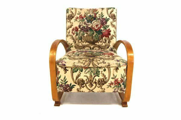 Modern Scandinavian Beech Armchair, Sweden, 1940s
