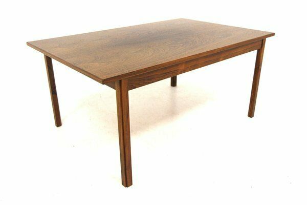 Scandinavian Rosewood Coffee Table, Sweden, 1960s