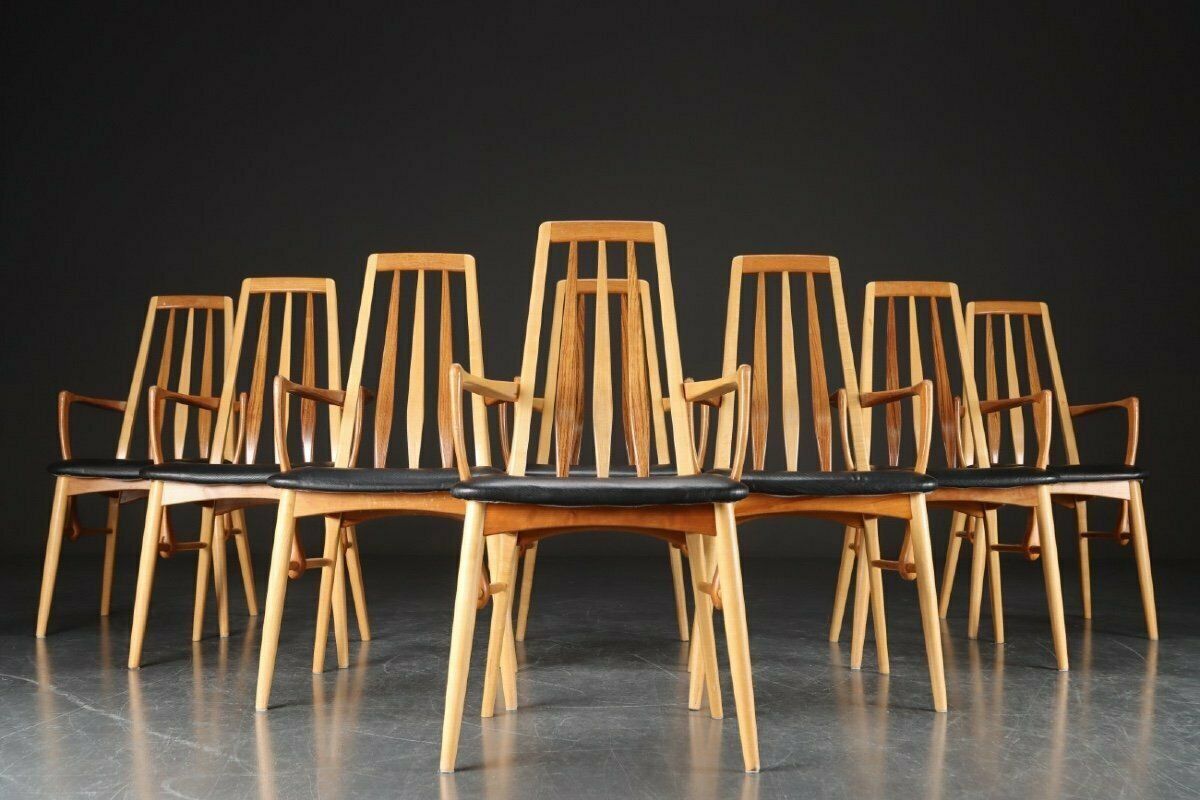 8 Danish Design Armchairs 1960s By Niels Kofoed, Eva Model photo furniture