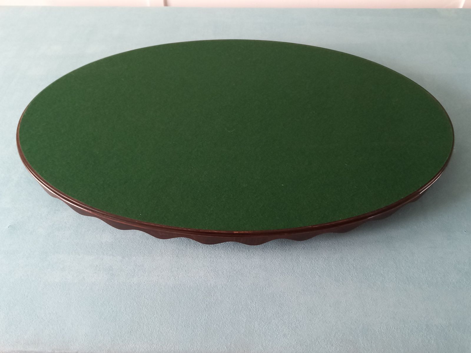 An Inlaid Mahogany Tea Tray, 1990s photo furniture