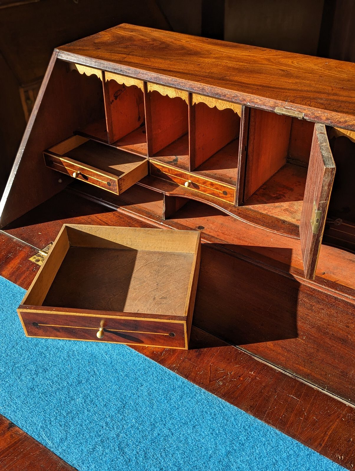 Antique Bureau (Delivery Available) Mahogany C1820 Home Office photo buy