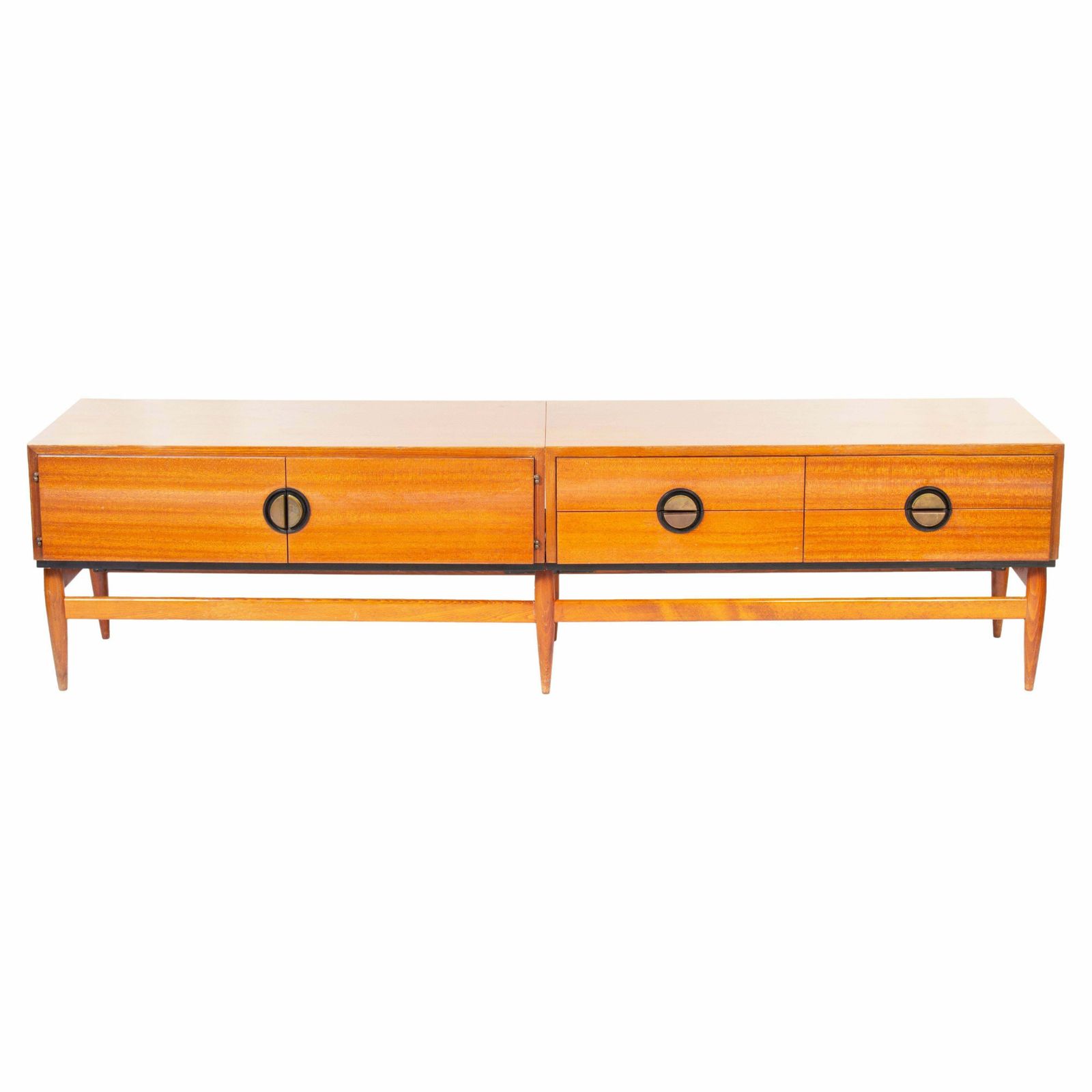 Mid Century Modern Media Console, Designed In 1970s