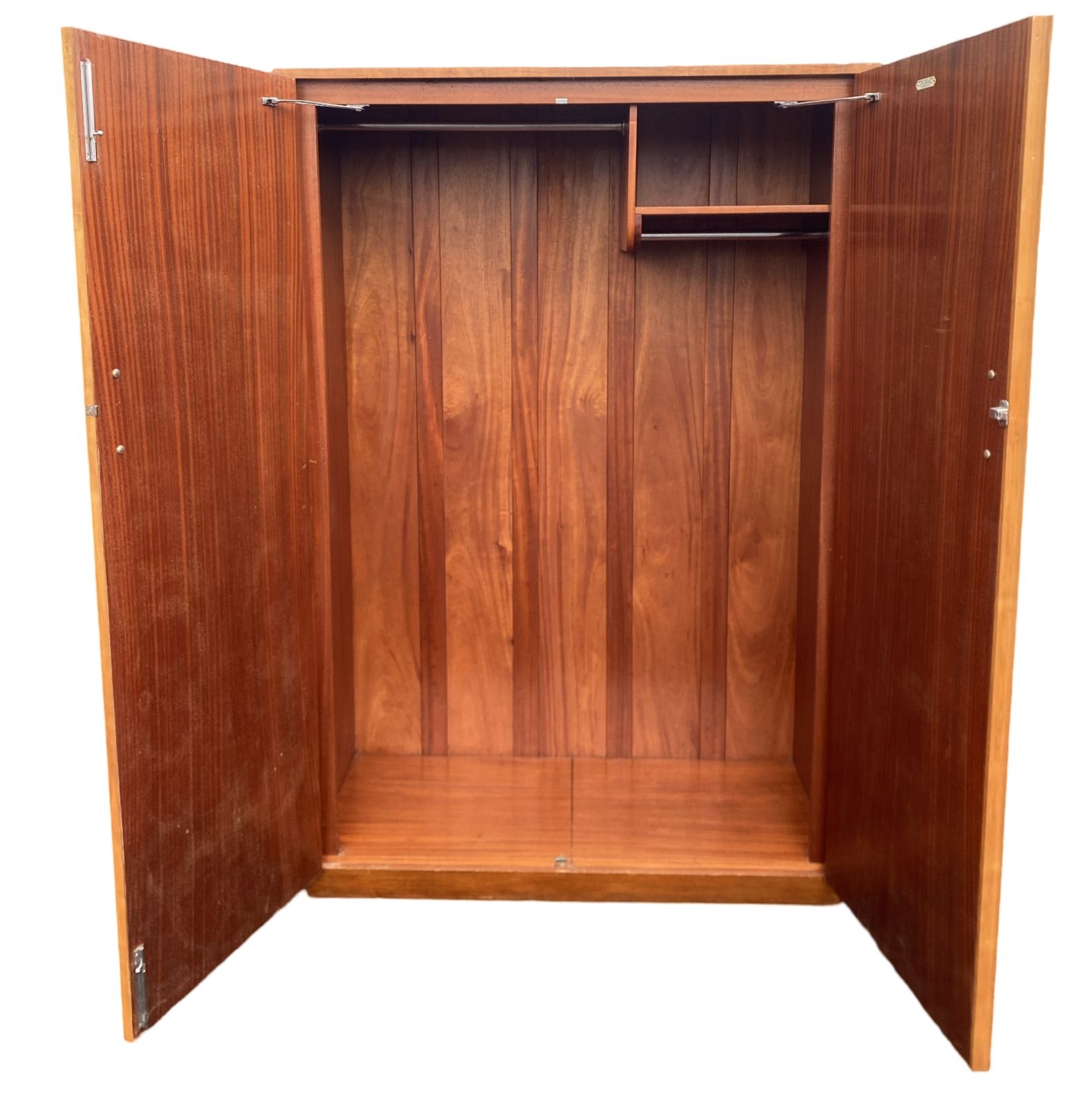 A French Art Deco Birds Eye Maple Double Wardrobe , C1930 photo buy