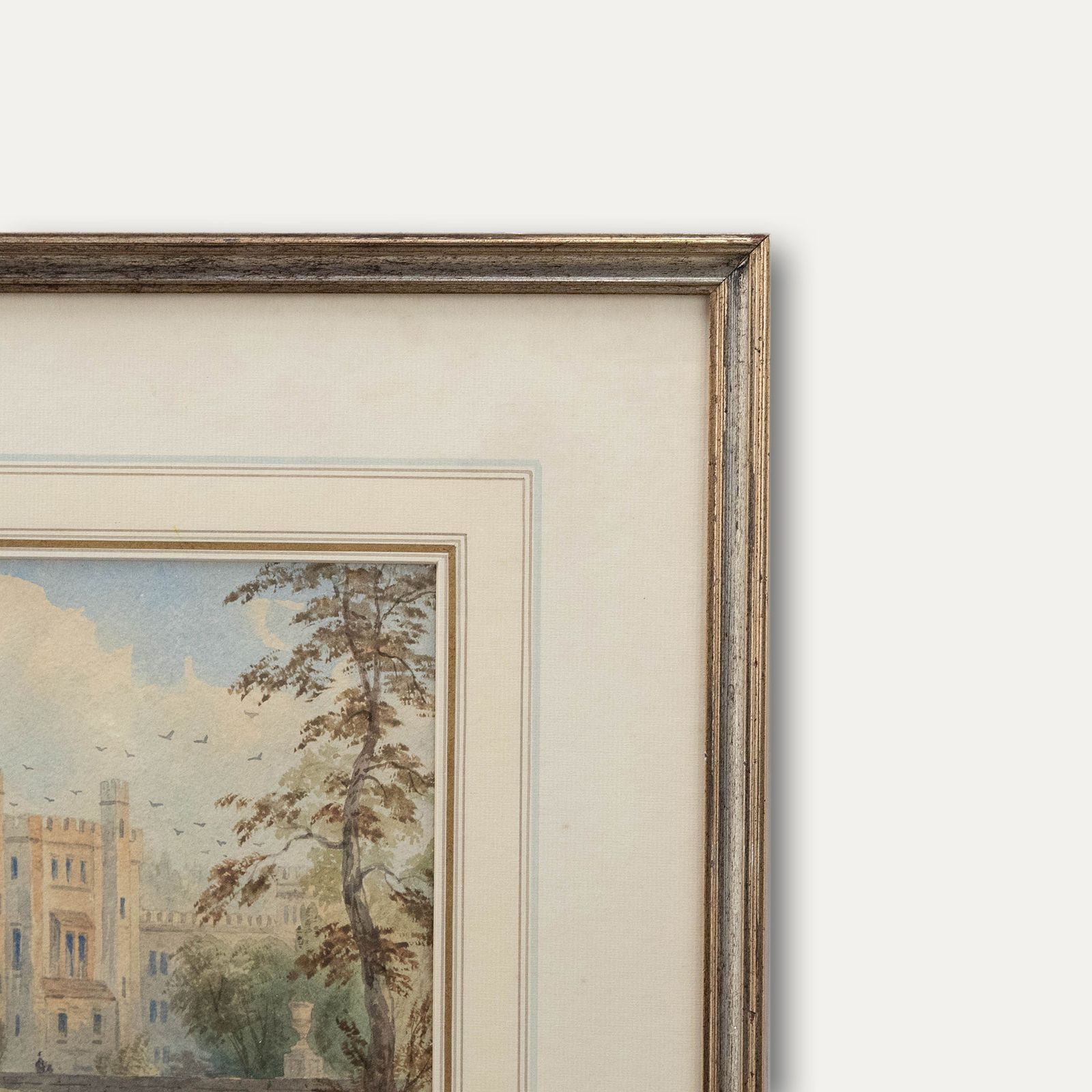 George Pyne (1800 1884) Mid 19th Century Watercolour, The Castle Grounds photo 258.0