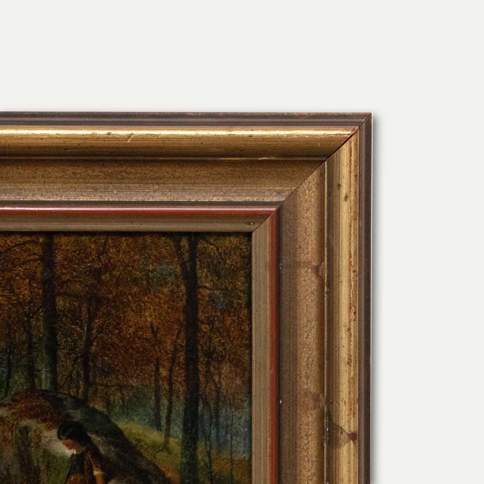 Samuel Baldwin (1818 1891) 1891 Oil, Camping In The Woods photo 261.0