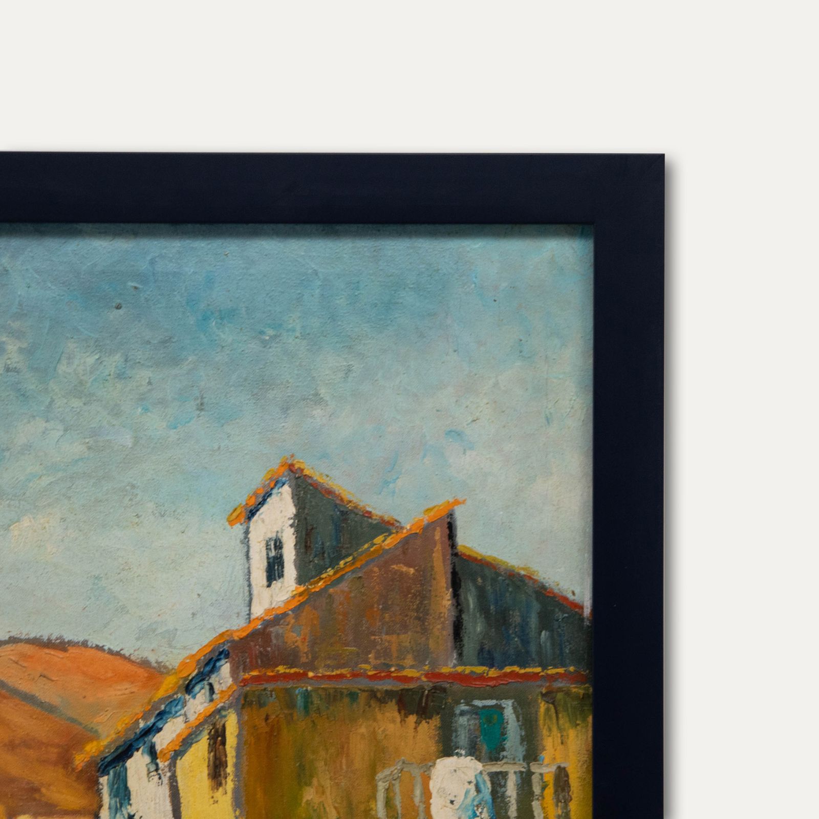 Percy Kenward Framed 20th Century Oil, Continental Street Scene photo 241.0