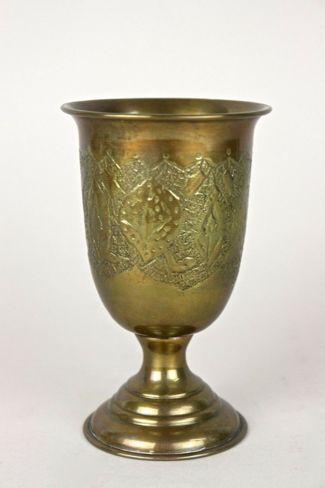 Set Of Late 19th Century Biedermeier Brass Goblets/ Cups/ Vases, At Ca. 1860 photo furniture