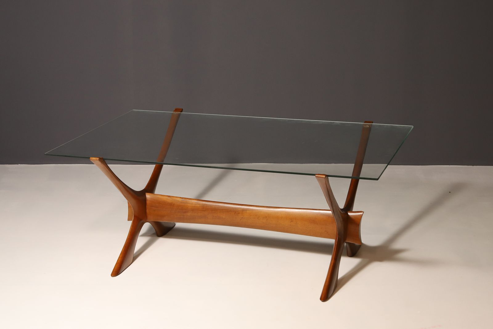 Condor Coffee Table By Fredrik Schriever Abeln For örebro Glass, 1960s photo furniture