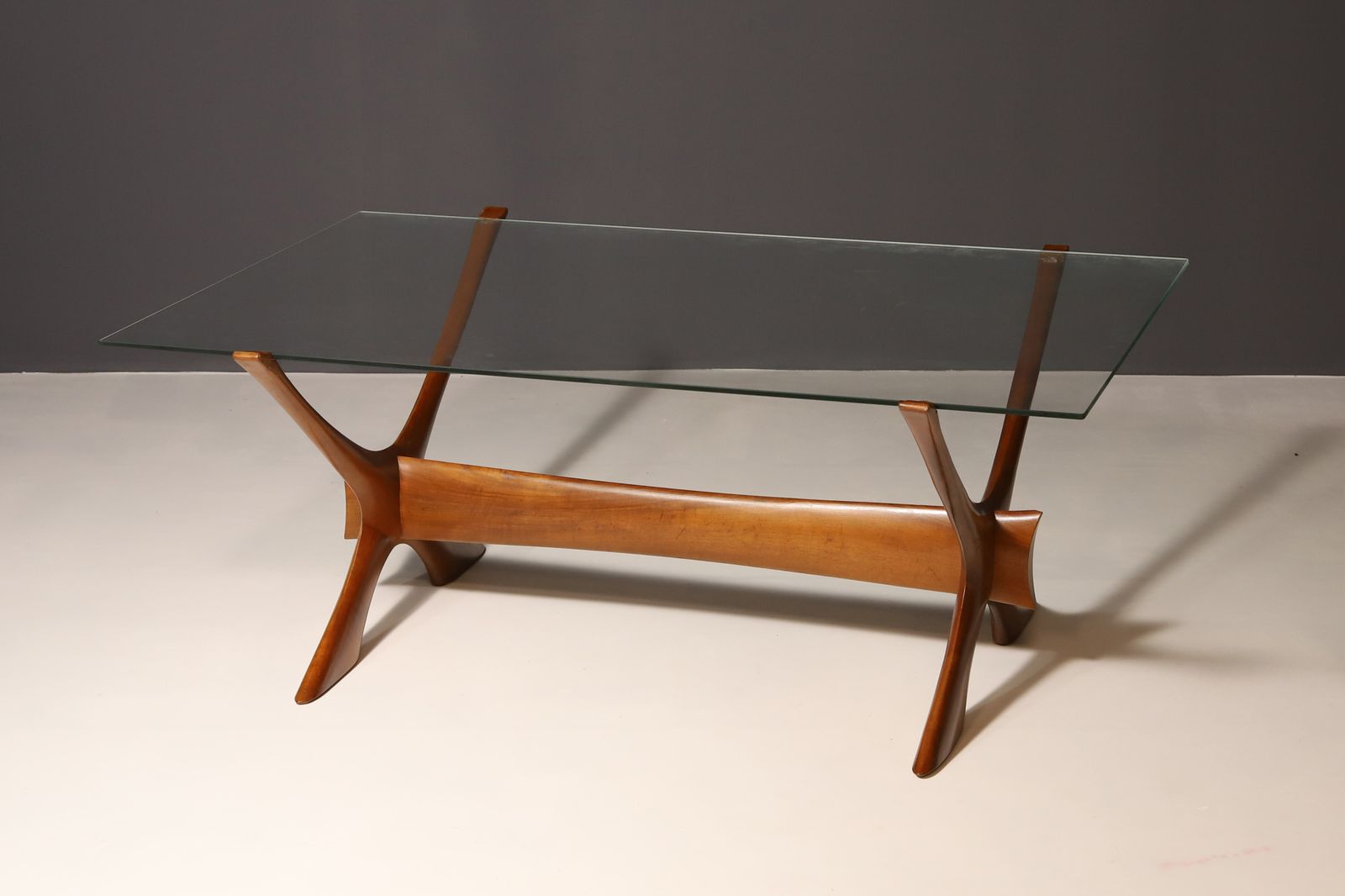 Condor Coffee Table By Fredrik Schriever Abeln For örebro Glass, 1960s photo for sale