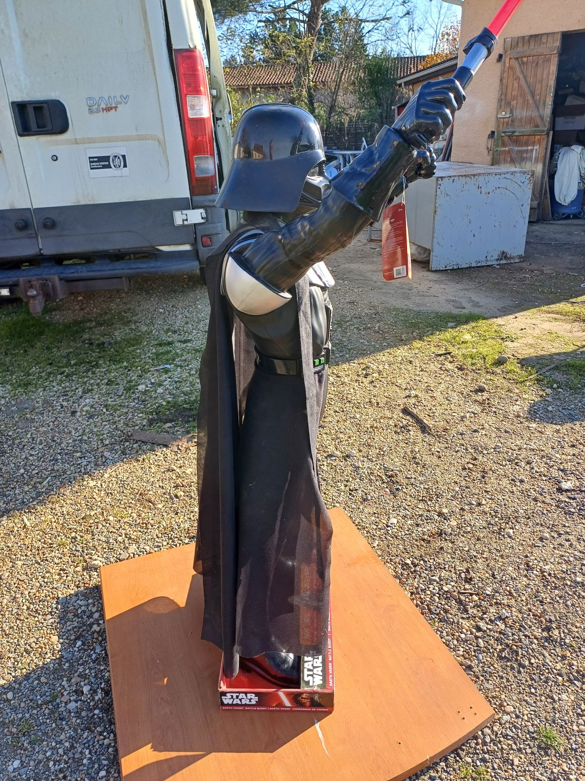 Large Format Figure Of Darth Vader 122 Cm photo vintage