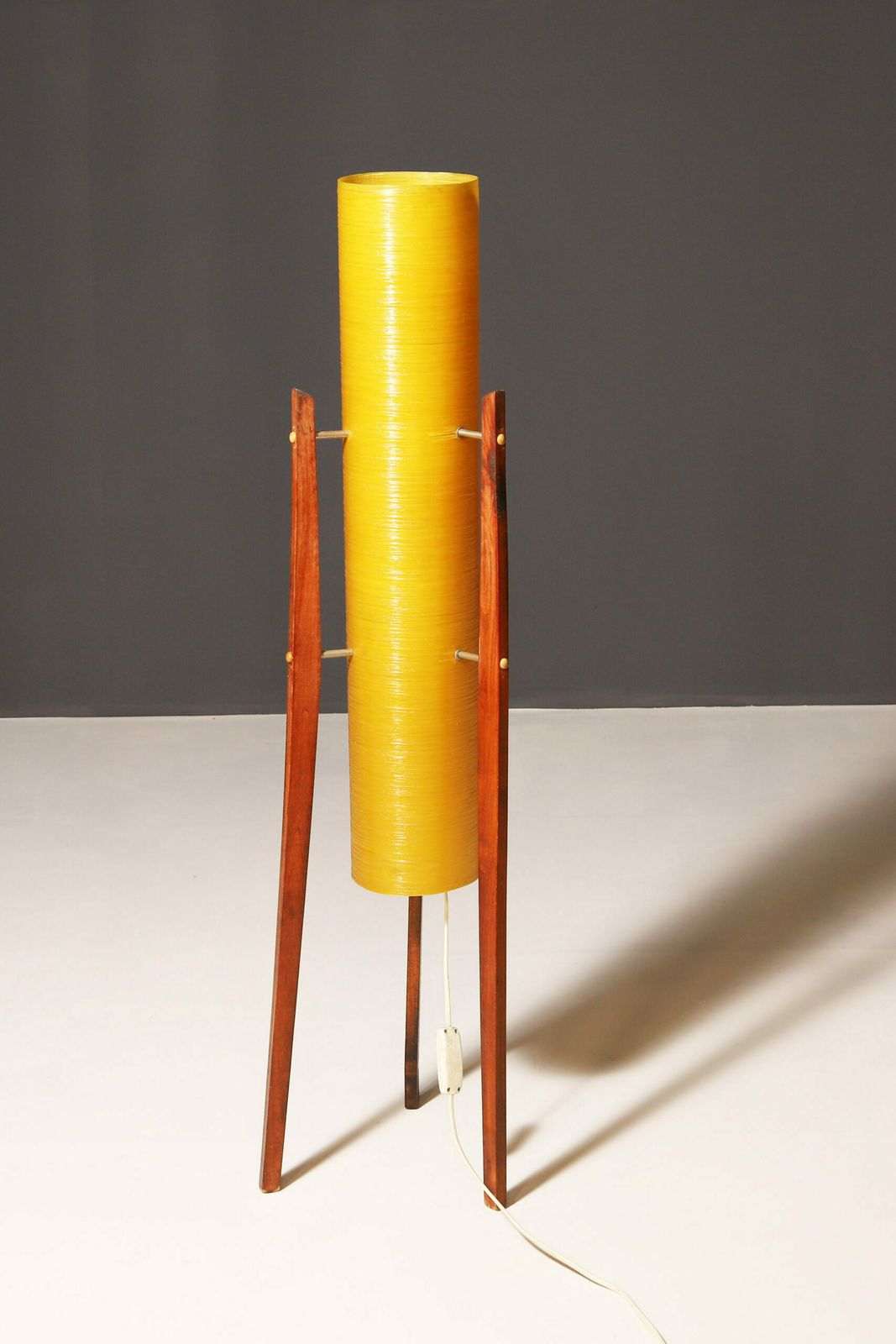 Midcentury Fibreglass Rocket Floor Lamp, 1960´S, Czechoslovakia photo furniture