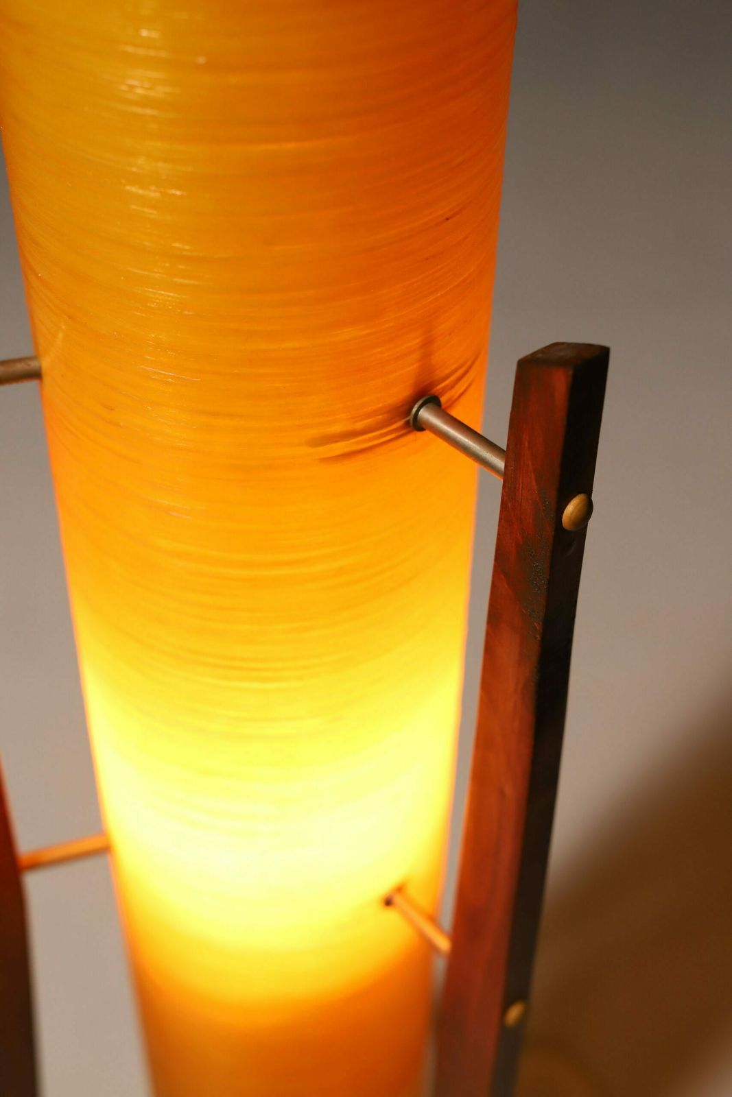 Midcentury Fibreglass Rocket Floor Lamp, 1960´S, Czechoslovakia photo vinterior