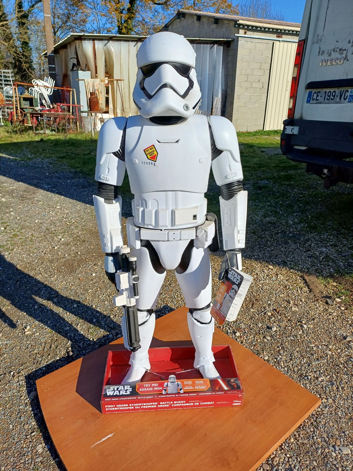 Large Format Soldier First Order Sormtrooper: 122 Cm photo vinterior
