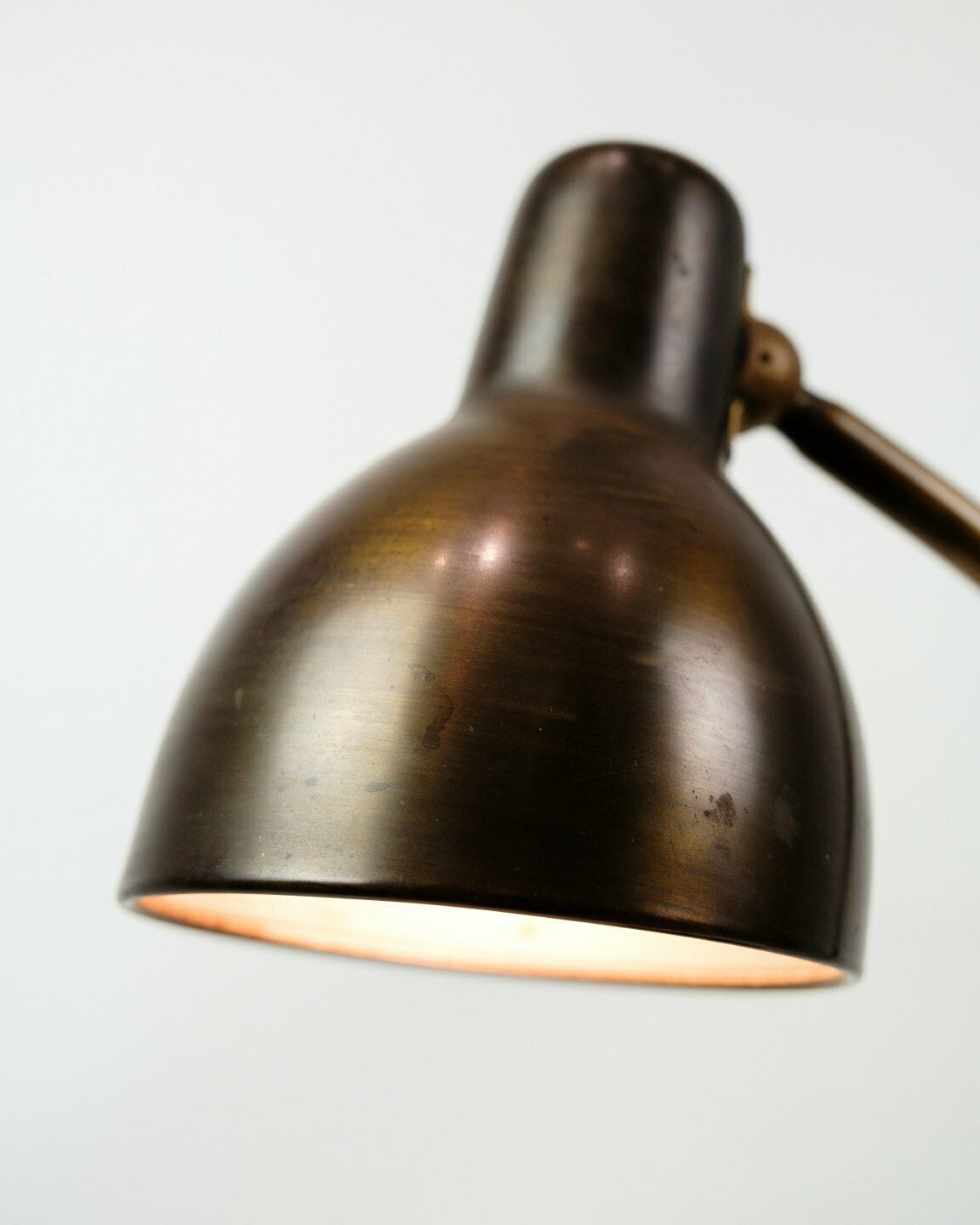 Desk Lamp Made In Burnished Brass From 1950s photo furniture