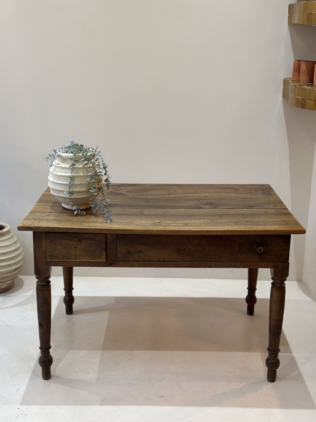 Vintage Wooden Farm Table, 1800s photo for sale
