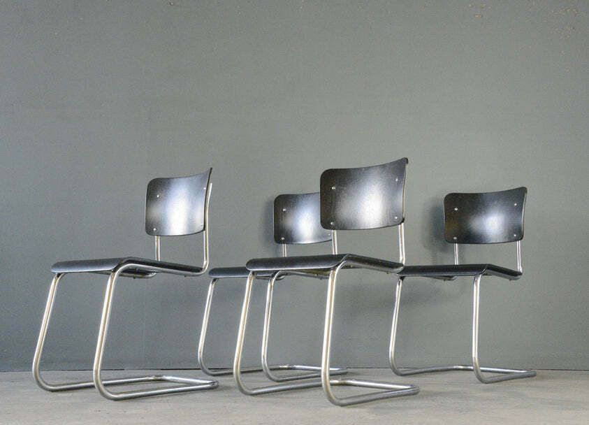 Bauhaus Cantilever Chairs By Pohlschröder Circa 1930s