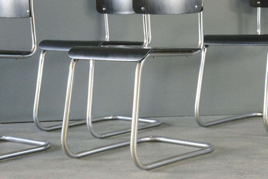 Bauhaus Cantilever Chairs By Pohlschröder Circa 1930s photo Furniture