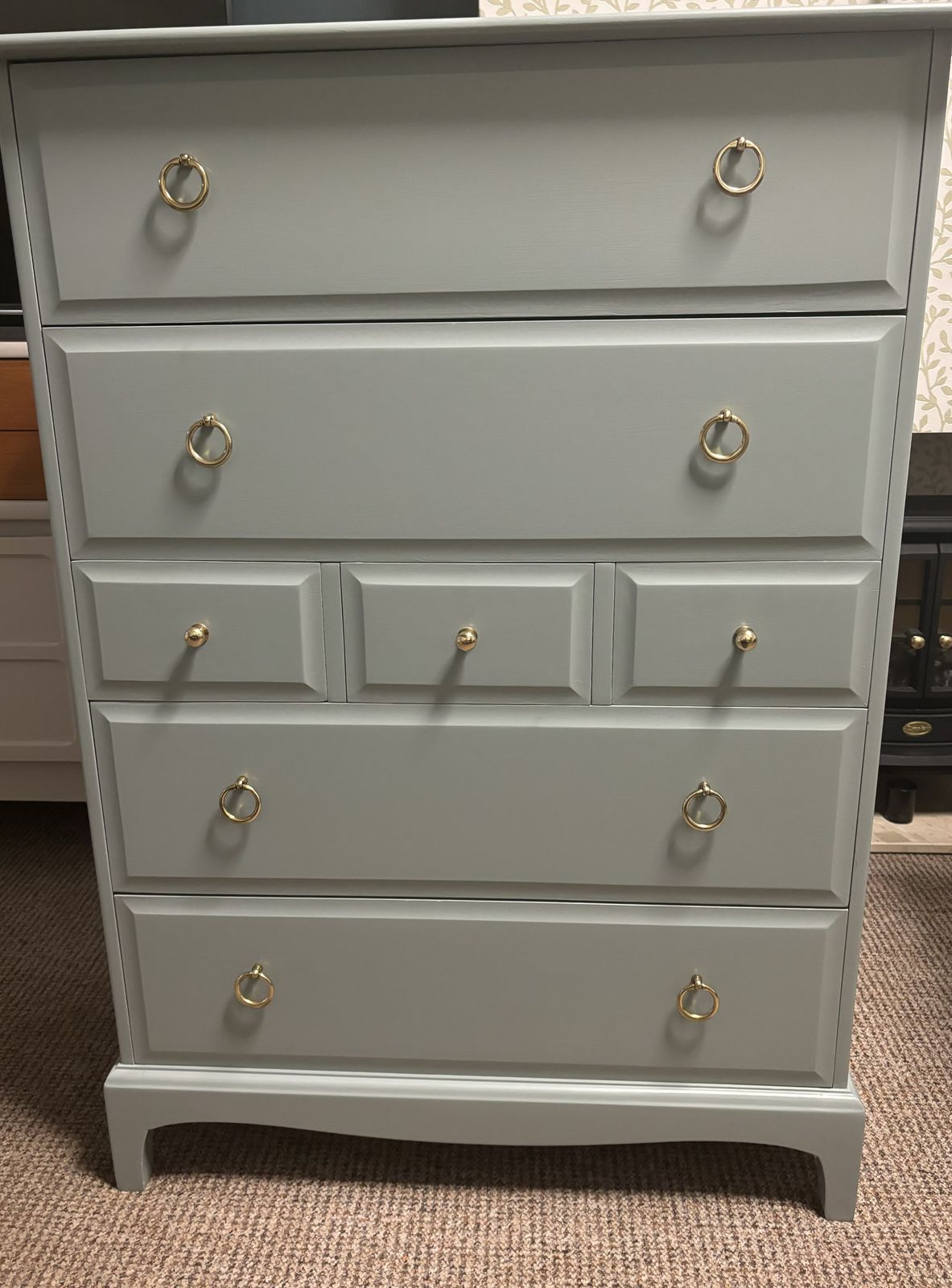 Stag Chest Of Drawers Tallboy 7 Drawer Colour Of Choice Free Delivery photo furniture