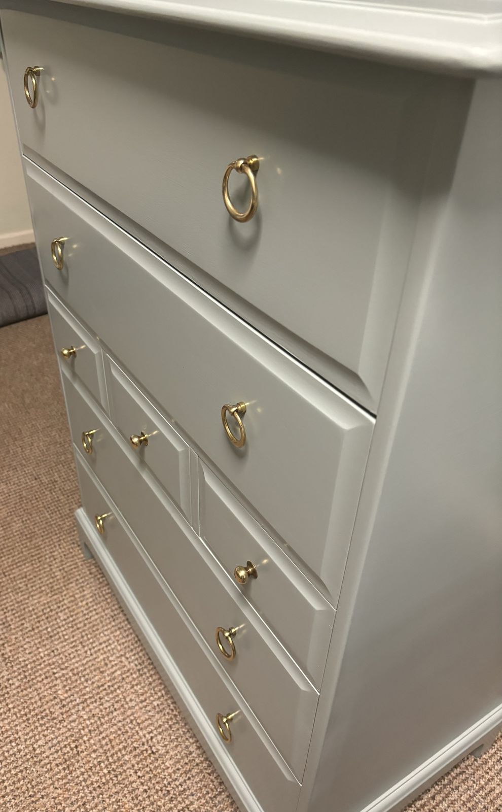 Stag Chest Of Drawers Tallboy 7 Drawer Colour Of Choice Free Delivery photo for sale