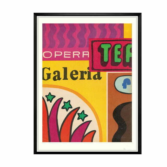 Two Framed Covers Of Polska Magazine,"Plakaty".Aut.Jan Mtodozeniec 1974 photo for sale