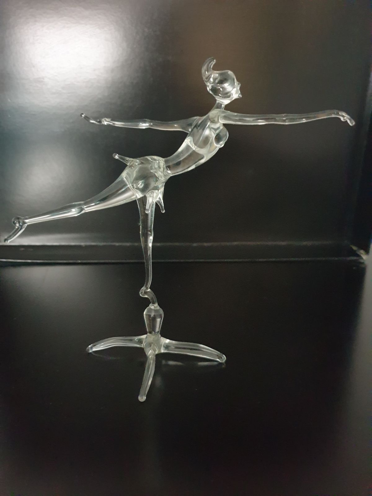 Glass Ballerina By Bimini, 1920s photo furniture