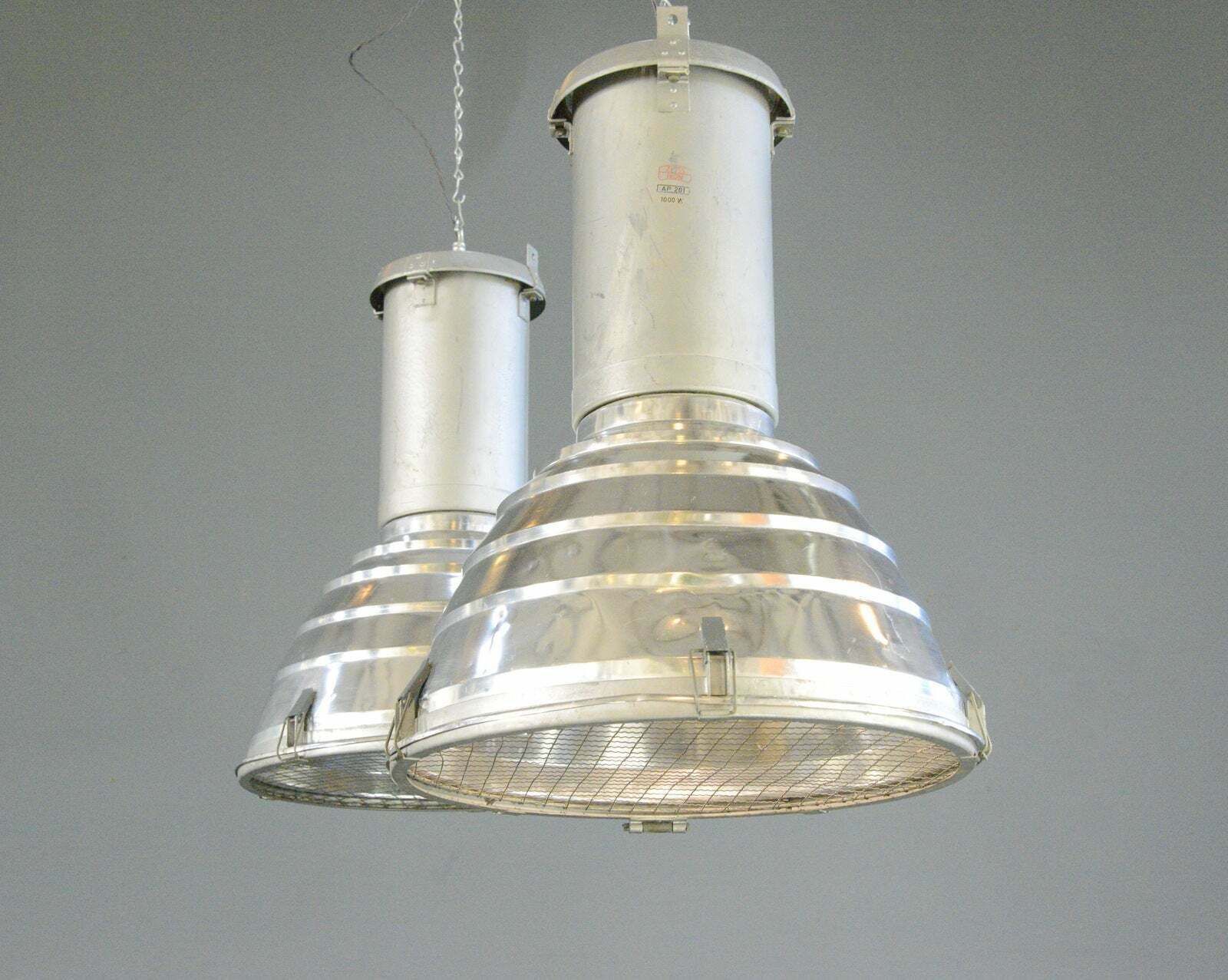 Pendant Lights Zeiss Ikon Circa 1960s