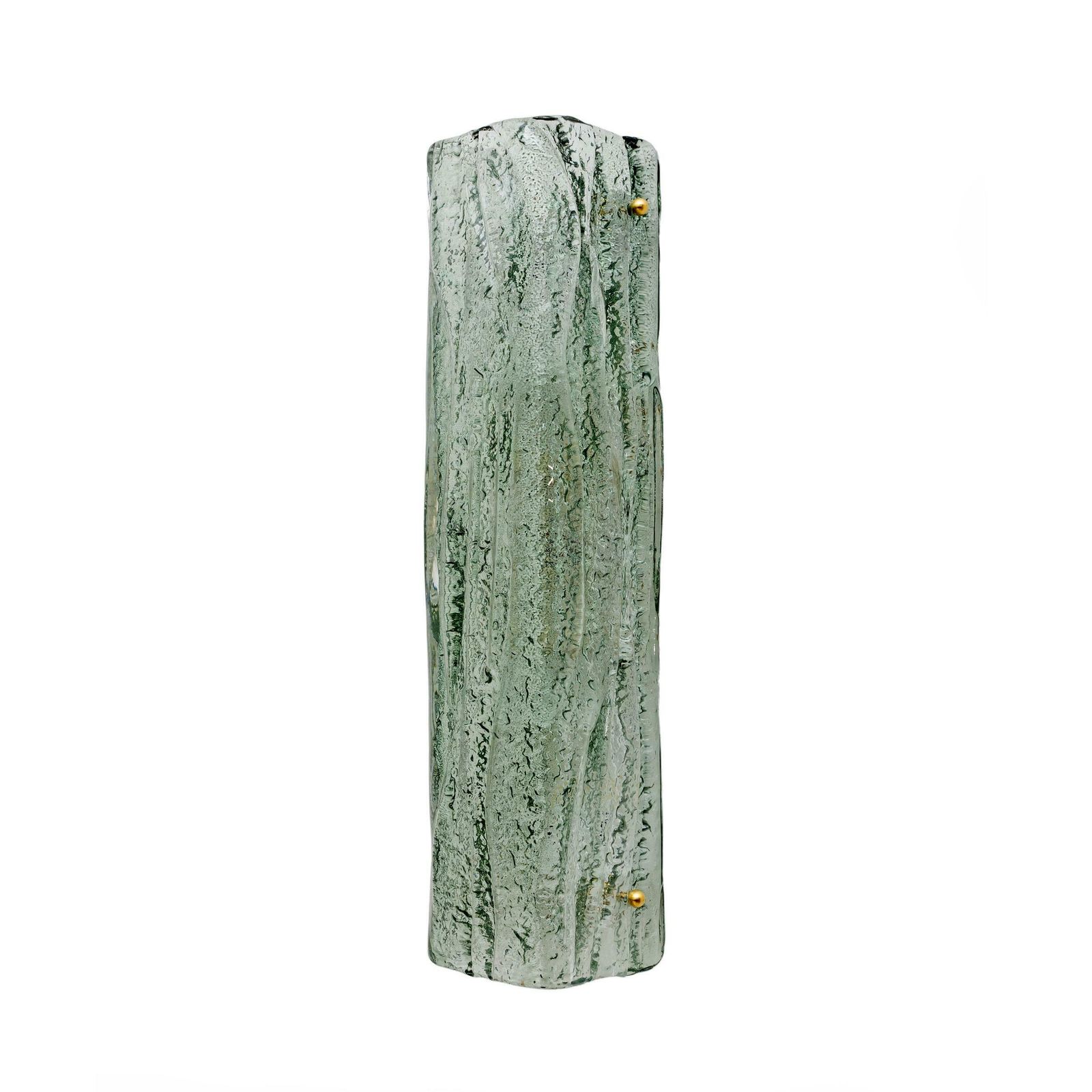 Pair Of Mazzega Style Aquamarine Murano Glass Sconces photo Lighting