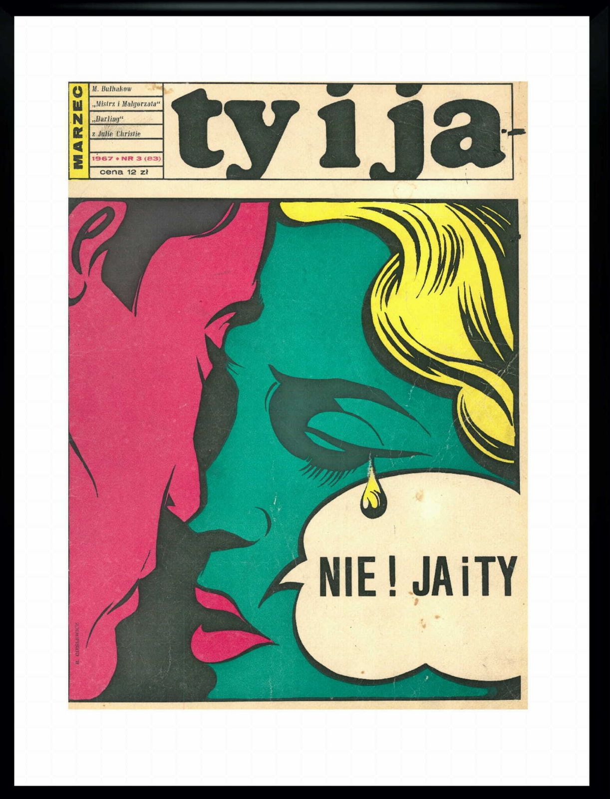 Cover Of The Magazine Ty And Ja 03/1967, Cars. Roman Cieślewicz photo furniture