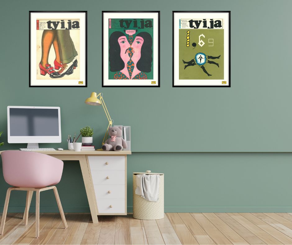 Cover Of The Monthly Ty And Ja, 04/1970, Cars. Witold Janowski photo furniture
