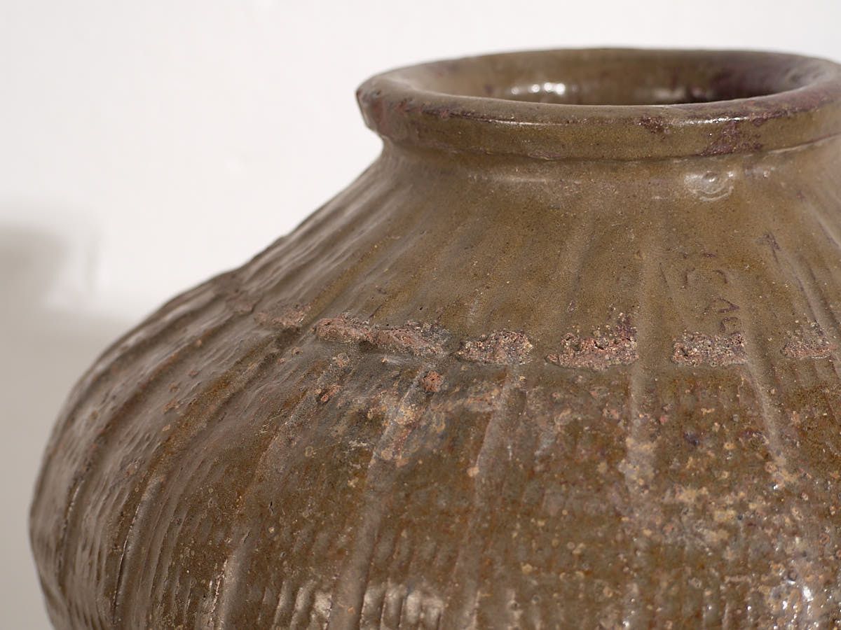 Small Antique Wabi Sabi Style Vase (C.1900) #1 photo for sale