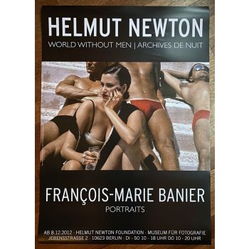 Poster From The Exhibition Newton, World Without Men At The Museum Für Fotografie, Berlin 2012 photo furniture