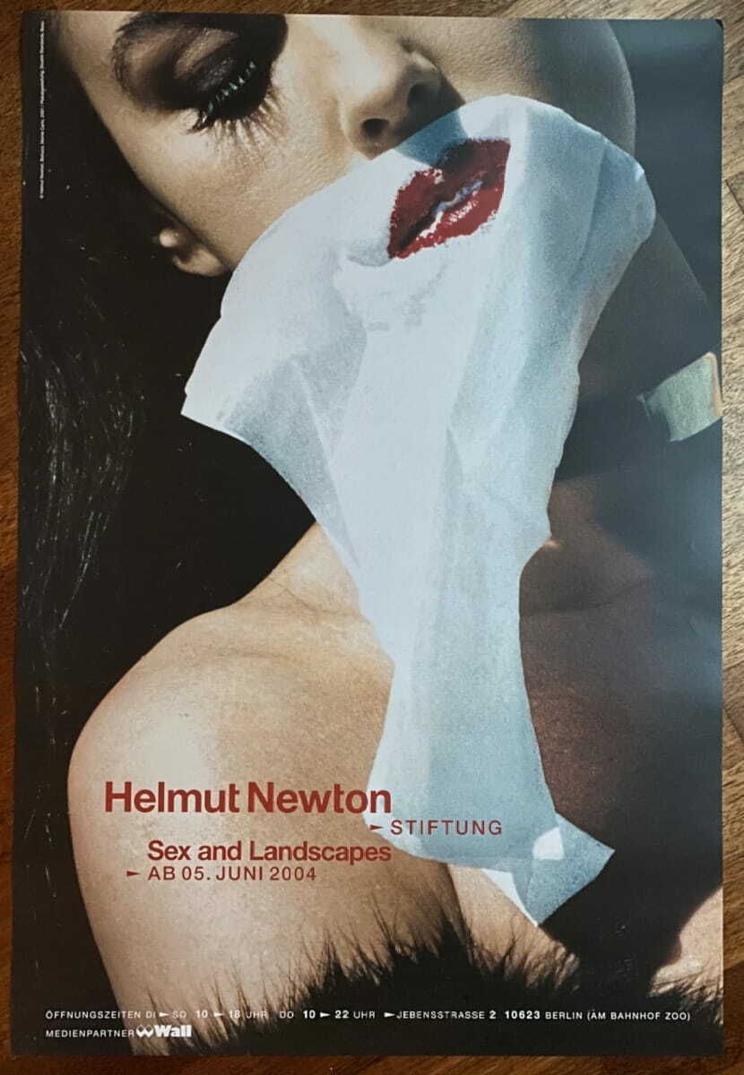 Poster From The Exhibition Sex And Landscapes At The Museum Für Fotografie, Berlin 2004