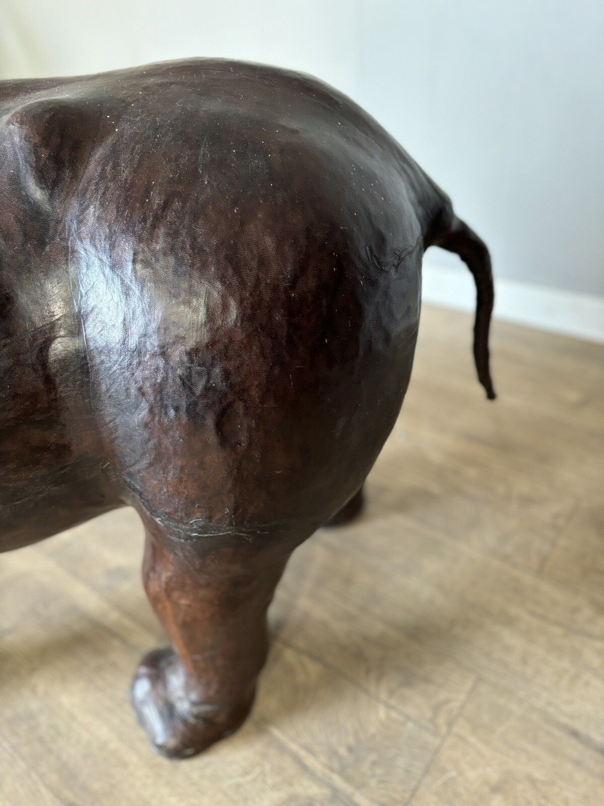 20th Century Liberty London Style Extra Large Leather Hippo photo 2195.0