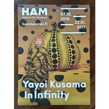 Poster From The Yayoi Kusama Exhibition At The Helsinki Art Museum, Helsinki, In Infinity, 2016