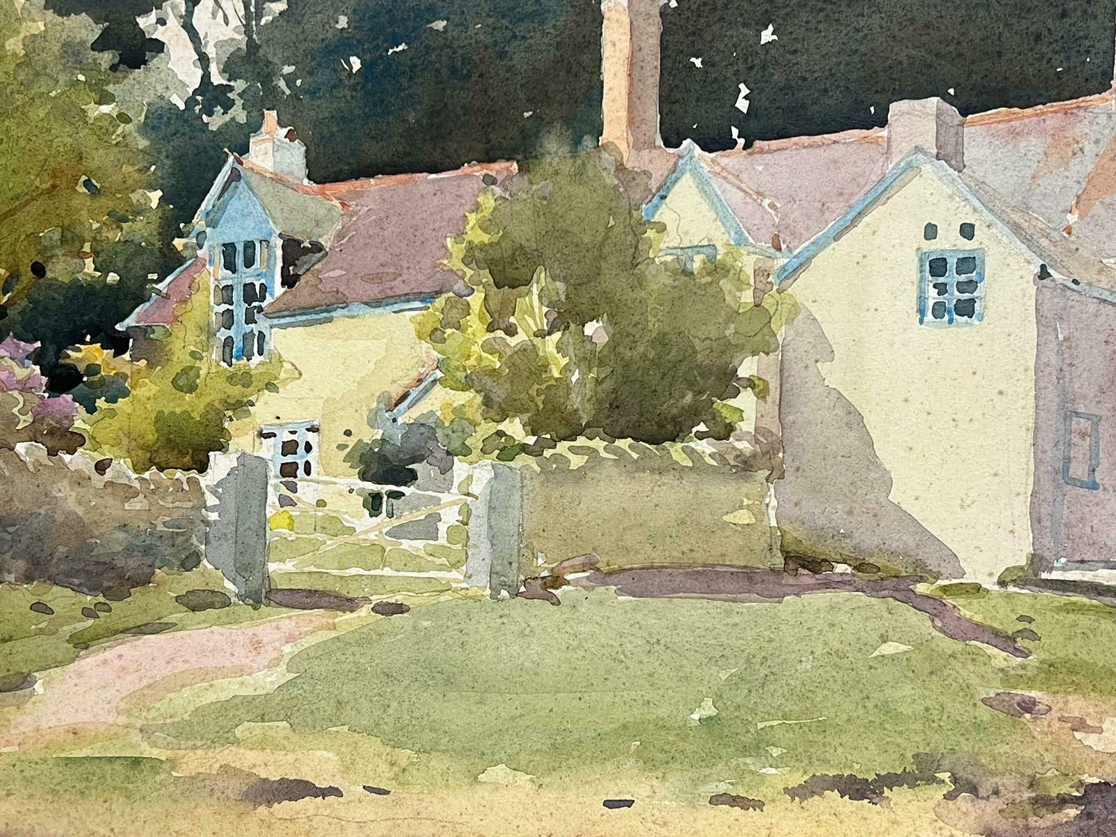 Frank Duffieldenglish Country House Landscape British Mid 20th Century Impressionist Painting Mid 20th Century photo Art
