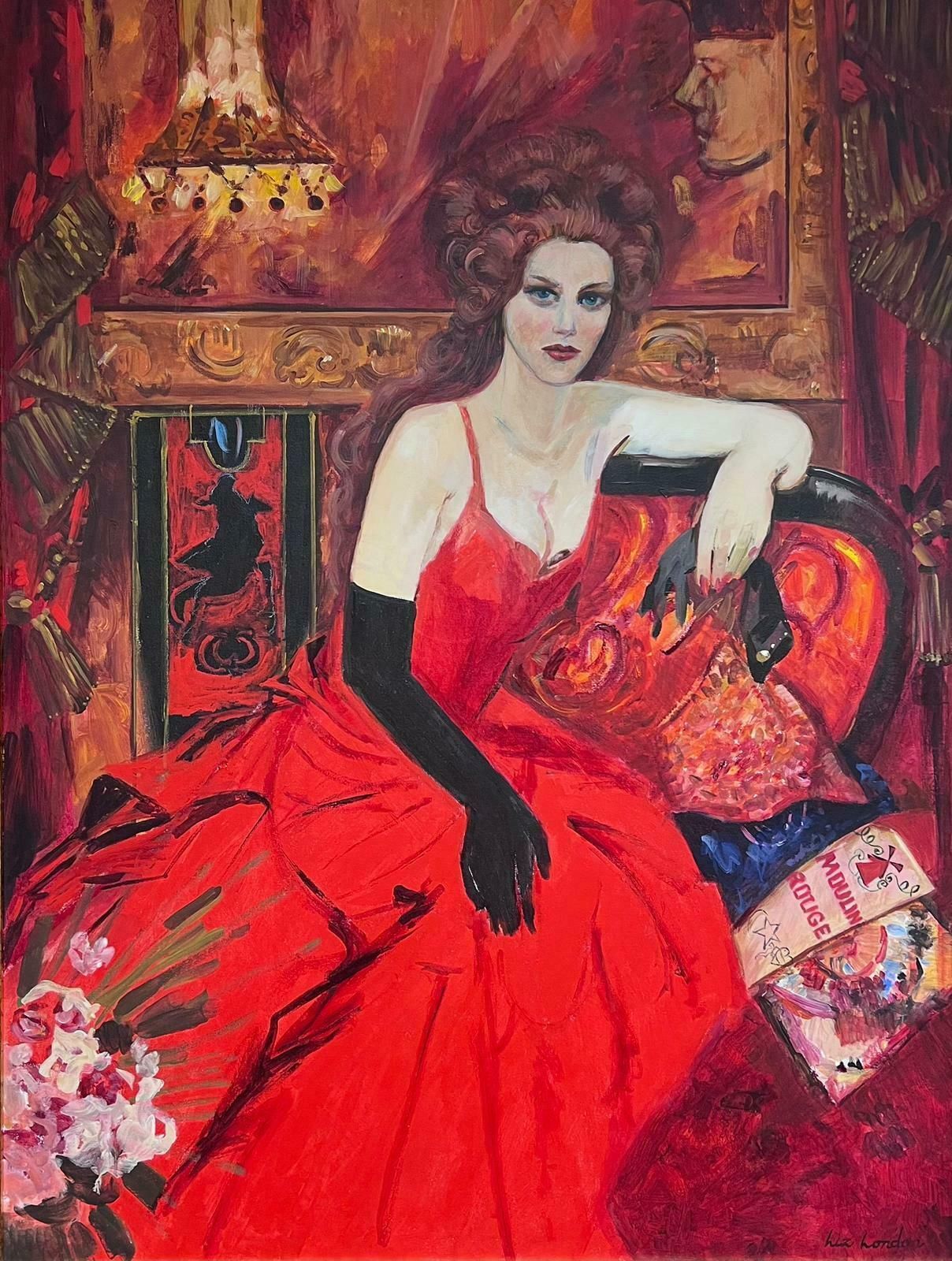 Liz Londonhuge British Portrait Painting Nicole Kidman Moulin Rouge Royal Academy Exhibit