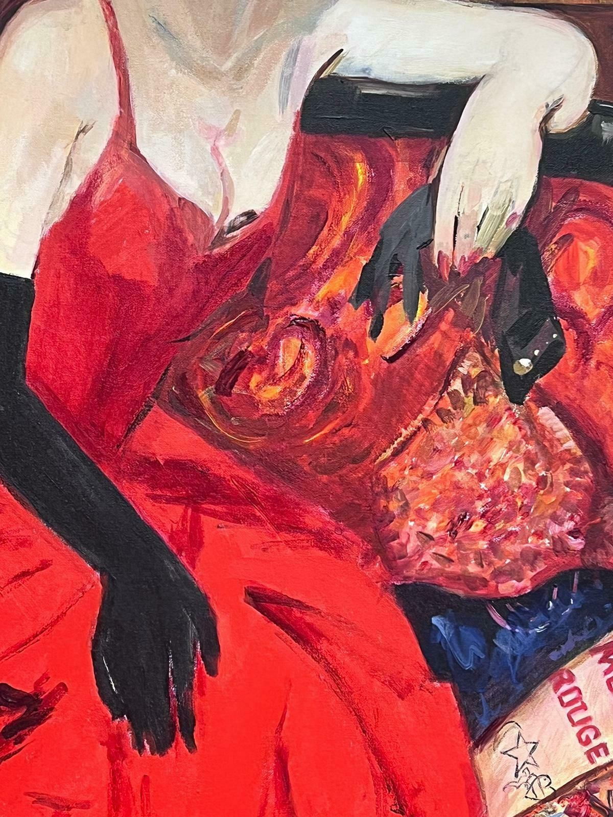 Liz Londonhuge British Portrait Painting Nicole Kidman Moulin Rouge Royal Academy Exhibit photo vintage