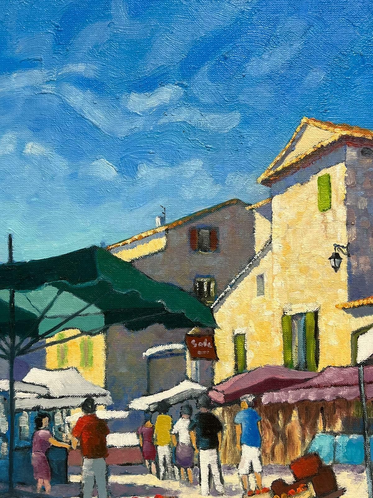 Rousseaulacoste South Of France Beautiful French Modern Oil Painting Signed & Titled photo for sale