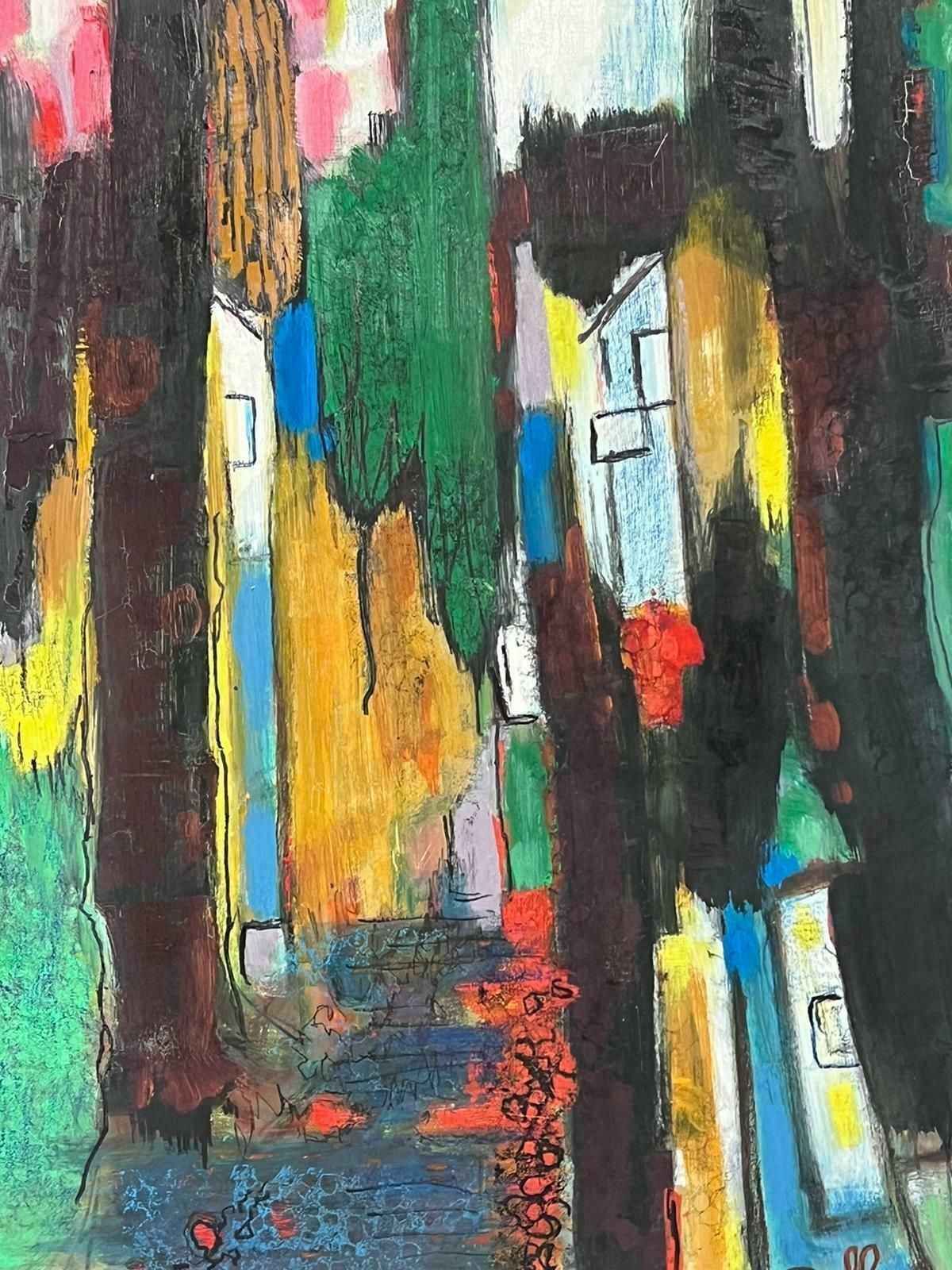 Andre Guilloufrench Expressionist Abstract 20th Century Oil Painting Blaze Of Colors photo Art