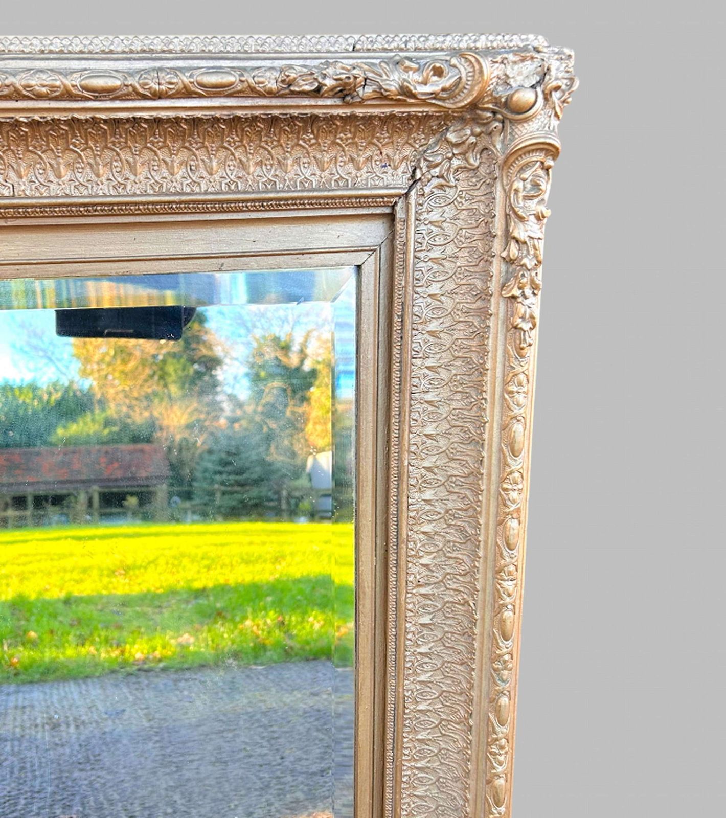 A 19thc Picture Frame Converted To Mirror photo 395.0