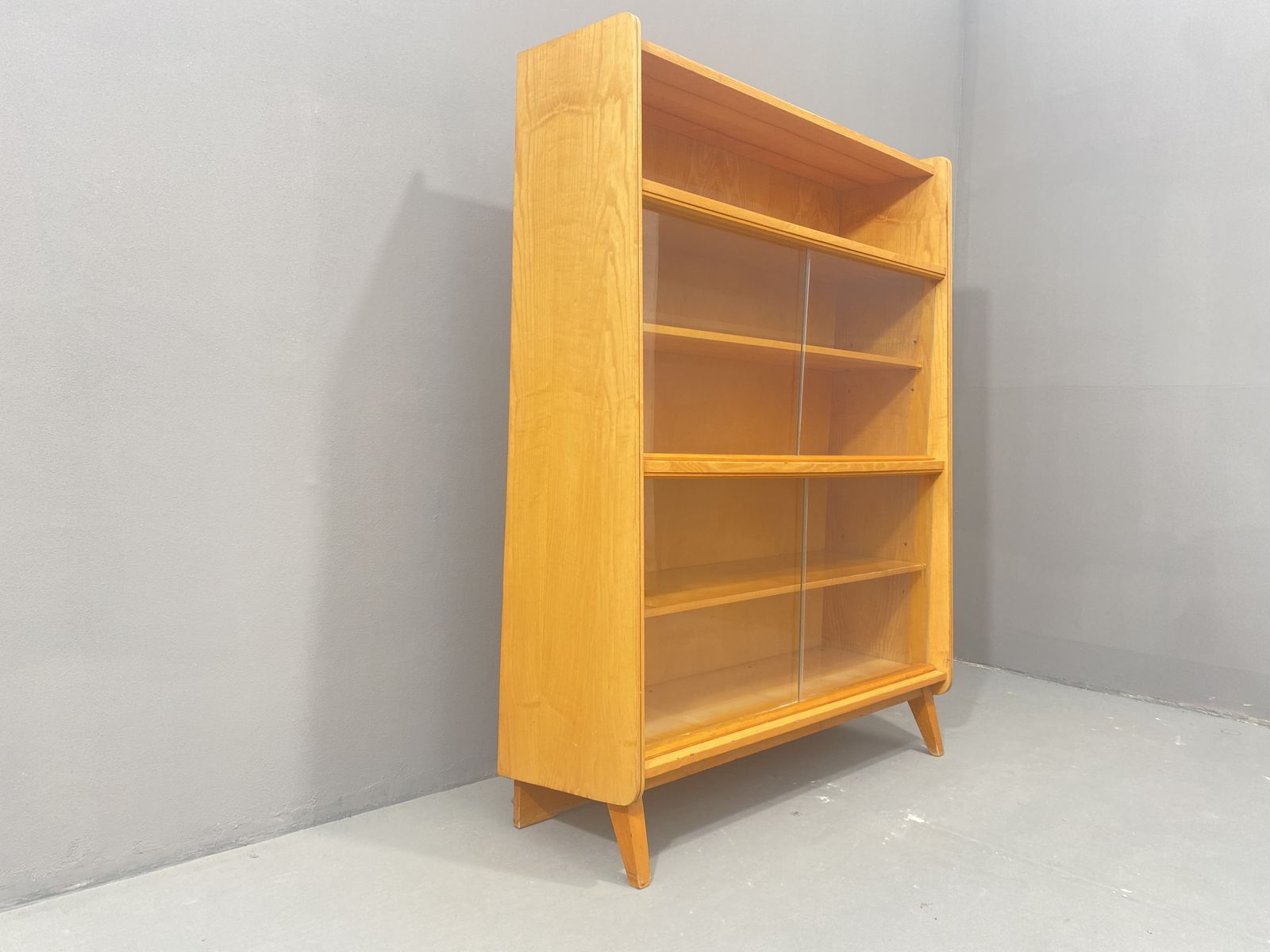 Mid Century Walnut Bookcase By František Jirák, 1960´S, Czechoslovakia photo for sale