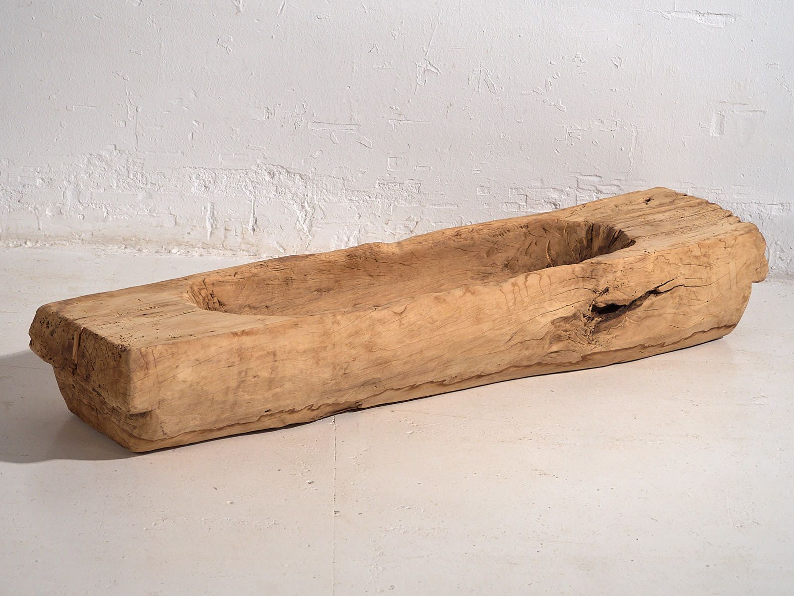 photo vinterior Large Antique Primitive Style Tray (C.1900) #1