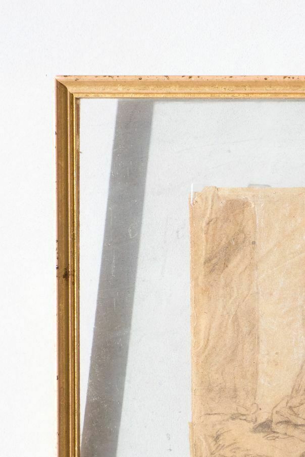 18th Century Sketch Titled   Old Man And His 3 Sons photo for sale