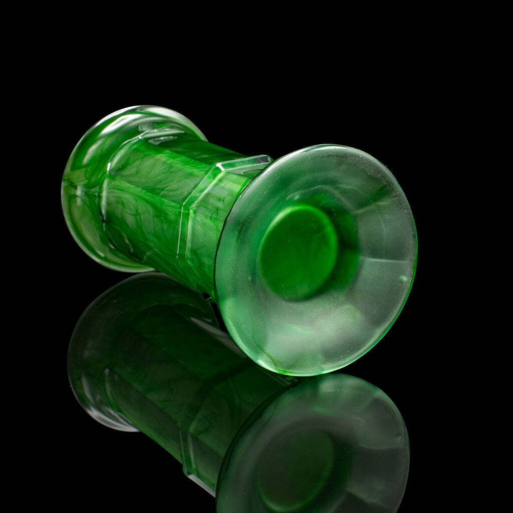 Petite Vintage Posy Vase, English, Cloud Glass, Flower Pot, Art Deco, Circa 1930 photo buy