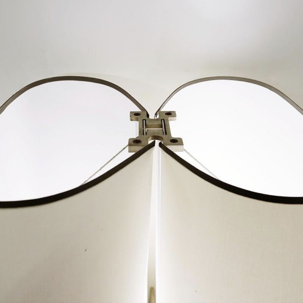 “Abatina” Afra & Tobia Scarpa By Flos Italian Design, 1980s Table Lamp photo buy