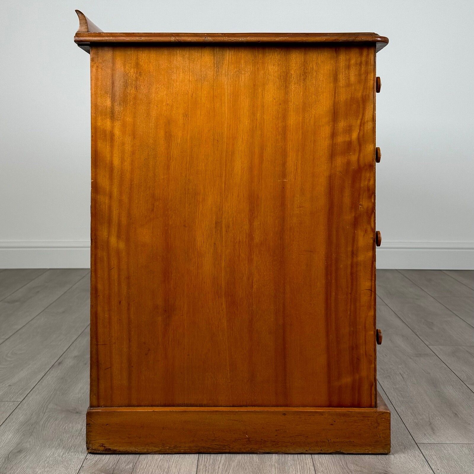 Antique 19th Century Good Quality Satin Wood Desk photo buy