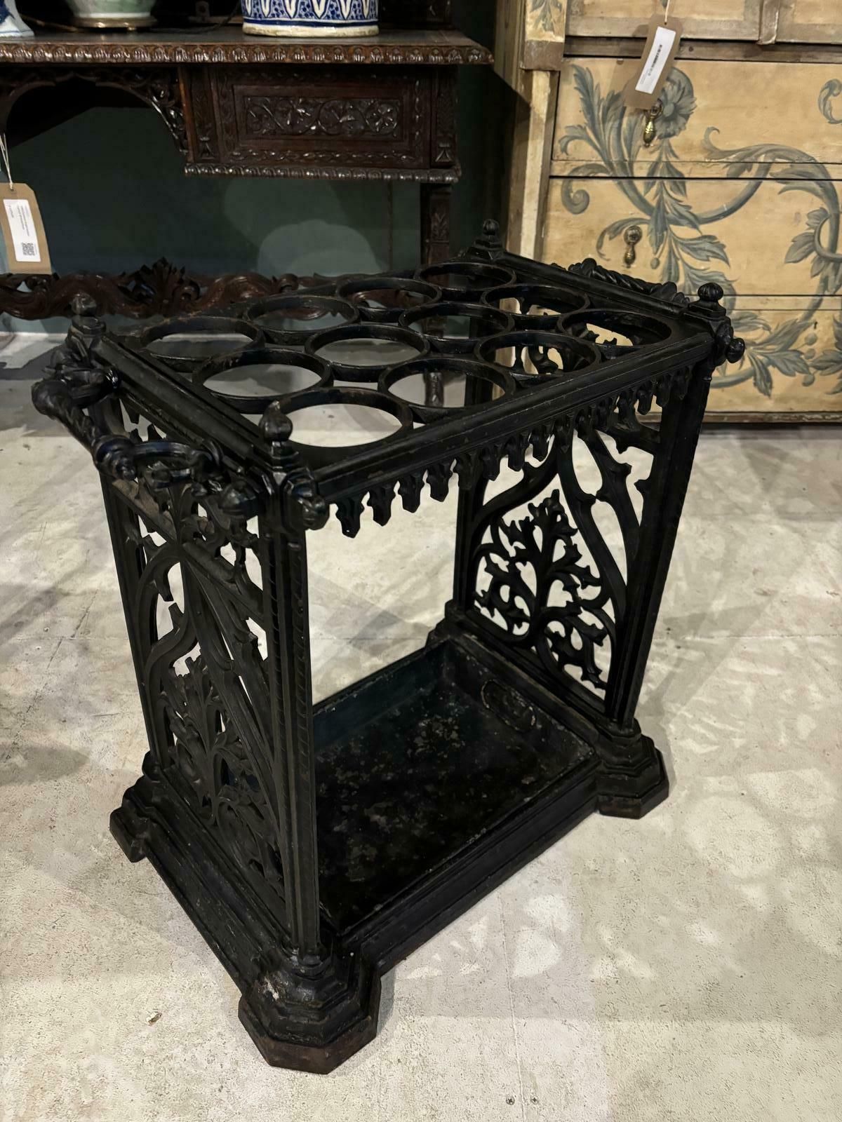 19th Century Cast Iron Stick Stand photo 895.0
