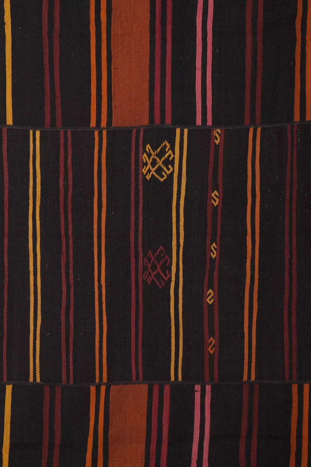 Kilim Rug From Konya, Central Anatolia 10'2" X 11'8" photo vintage