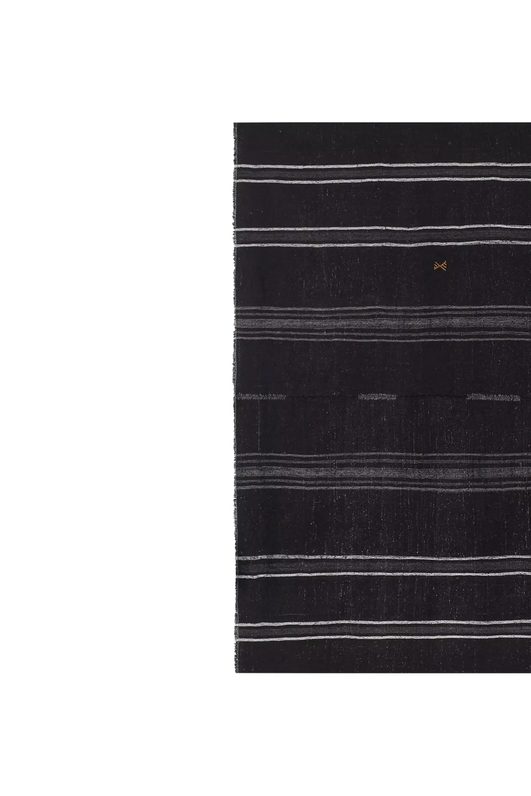 1970s Vintage Nomadic Goat Hair Kilim Rug 8'4" X 10'6" photo for sale