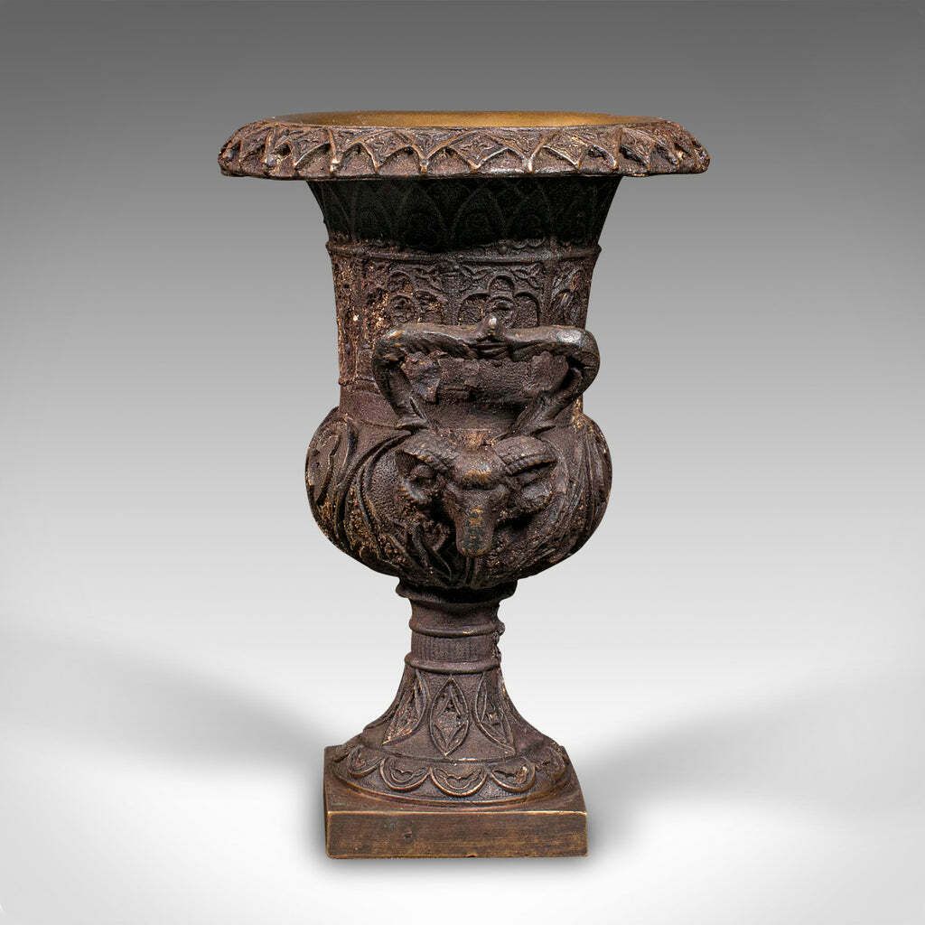 Antique Grand Tour Urn, Italian, Bronze, Posy Vase, Great Exhibition, Victorian photo 985.0